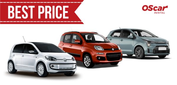 VW Up - Fiat Panda - Kia Picanto - Oscar car rental Crete