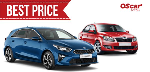 Kia Ceed - Skoda Rapid - Ocar Car Rental Crete